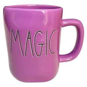 Rae Dunn Magic Mug - 16 oz, Purple and Black Halloween Mug